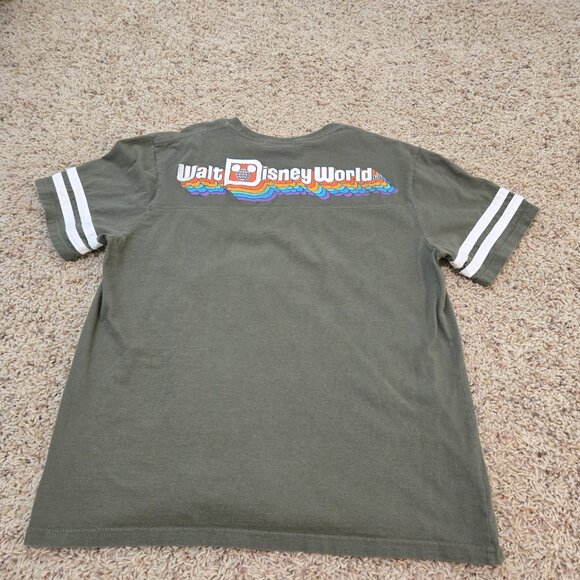 Disney Parks Walt Disney World Green T-Shirt Size Adult Size Medium - Picture 3 of 7